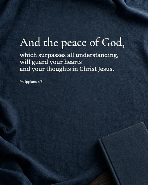 Philippians 4:7 wallpaper — The peace of God